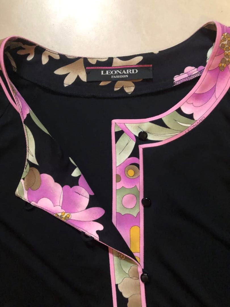 超美品☆LEONARDレオナール☆ チュニック　M〜L