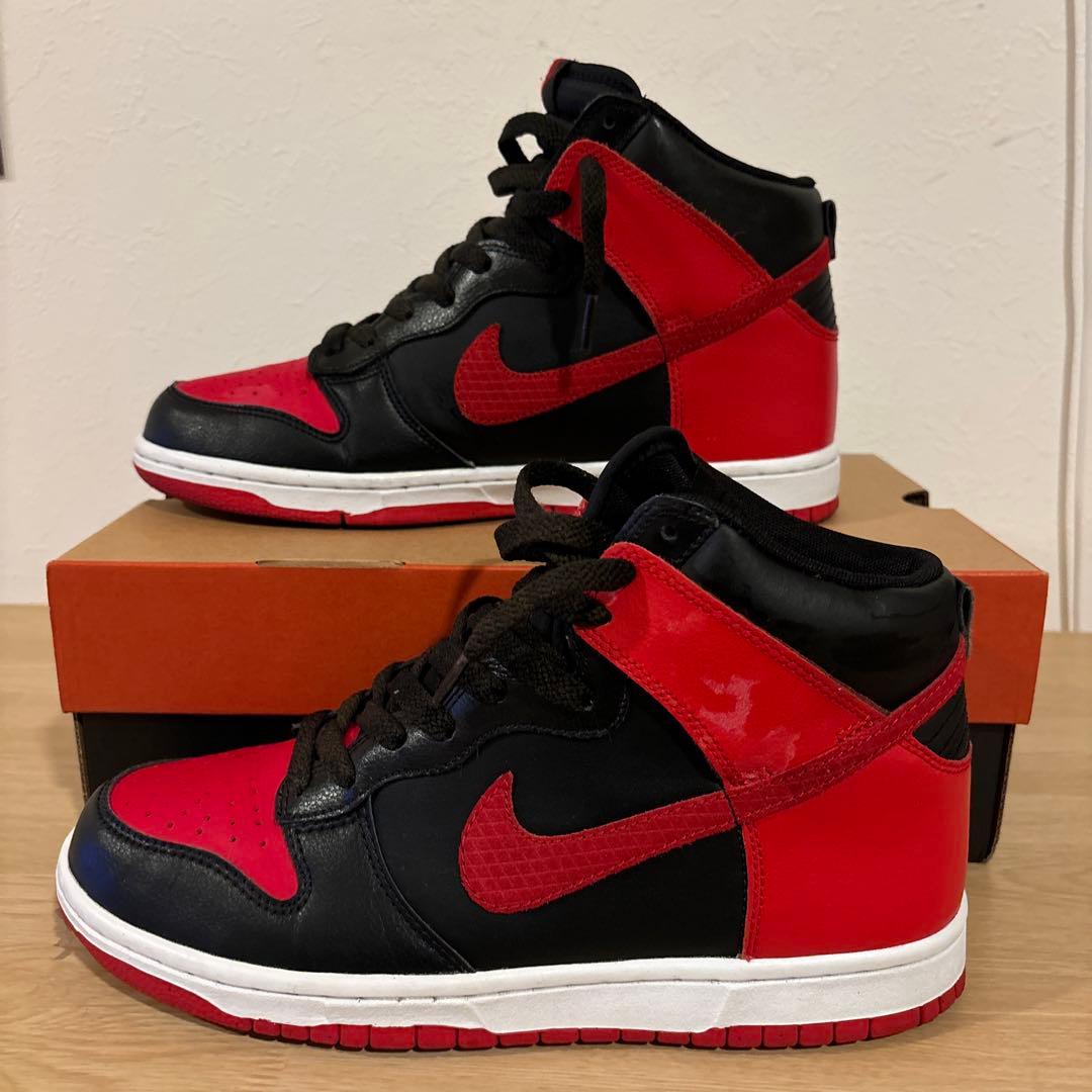 ナイキ　ダンクハイ　ブレッド