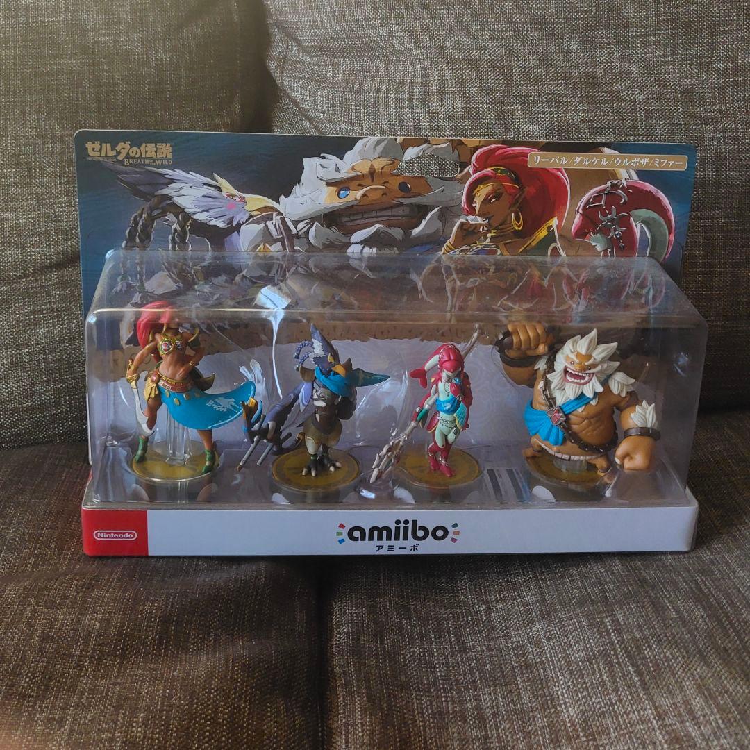 アミーボ ゼルダの伝説 四人の英傑セット