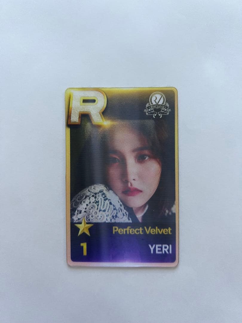 Red velvet イェリ　レンチキュラー　トレカ