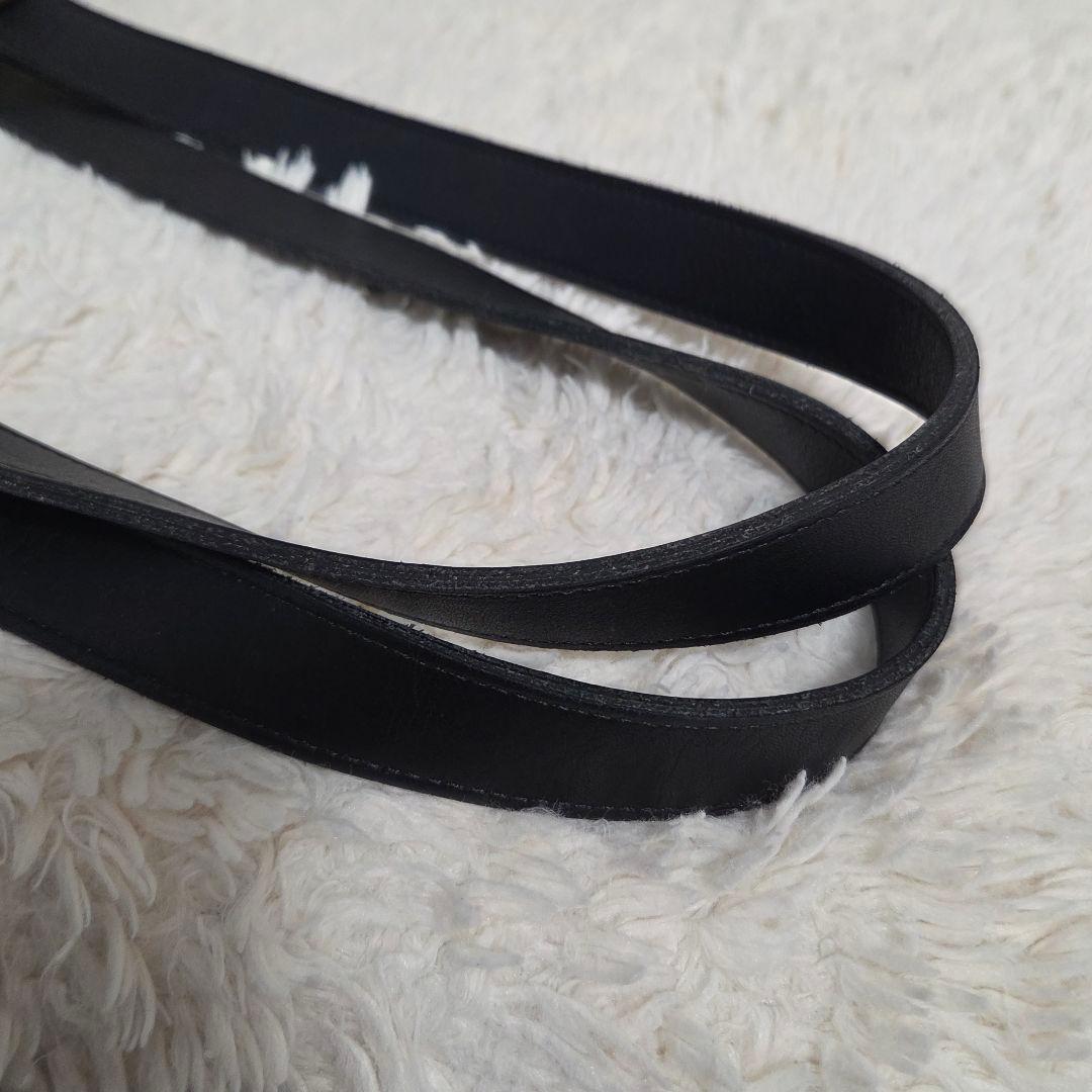 COACH オールドコーチ　ワンショルダーバッグ　トートバッグ　レザーブラック