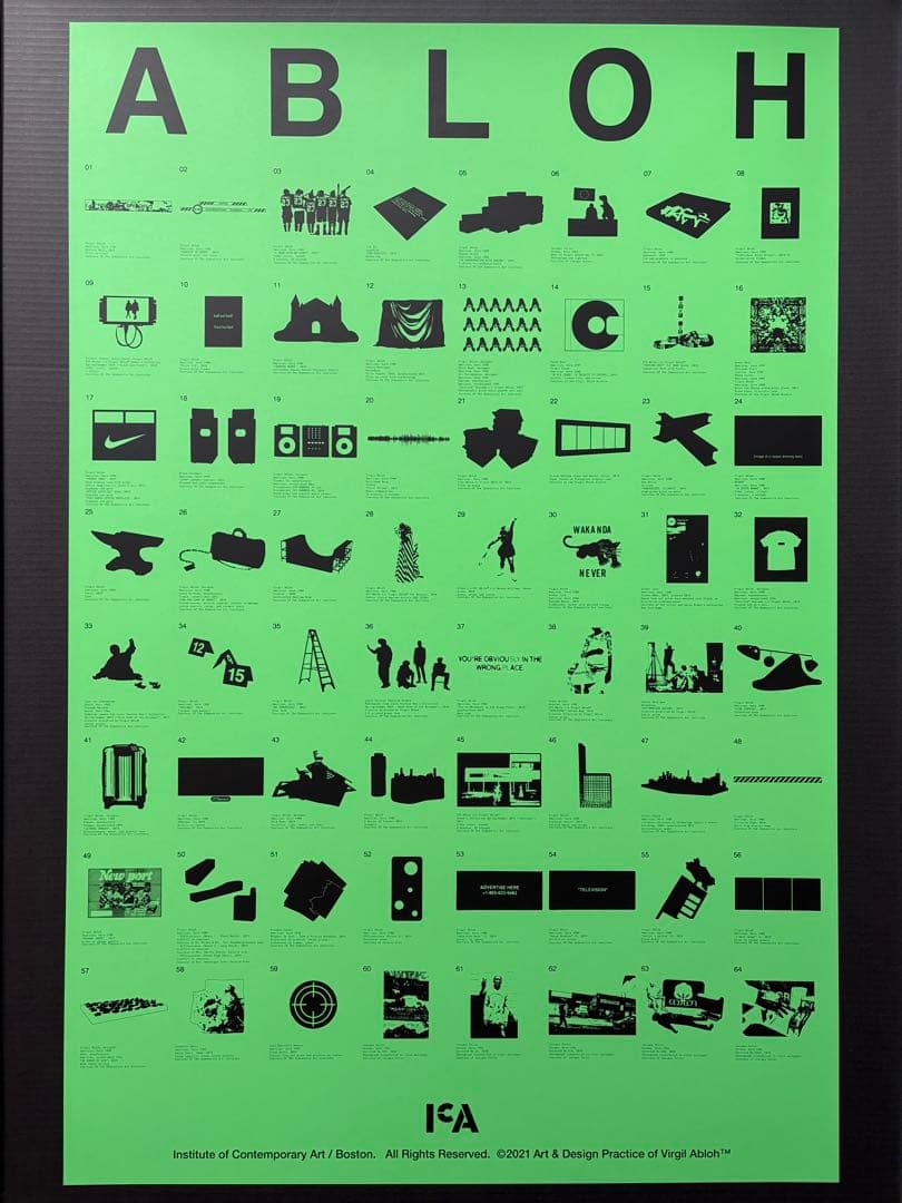 Virgil Abloh ポスター off-white LV ヴァージルアブロー