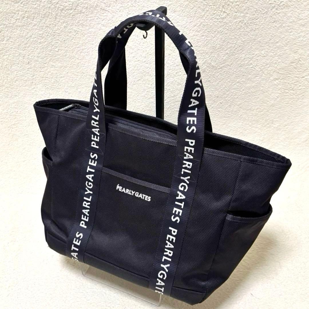 美品 PEARLYGATES パーリーゲイツ ロッカーバッグ トート 大容量