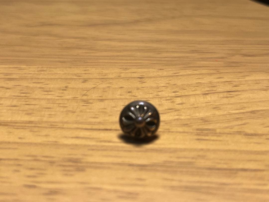 クロムハーツポールピアス　正規品 キャッチのみ社外品