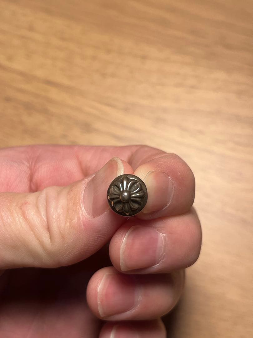 クロムハーツポールピアス　正規品 キャッチのみ社外品