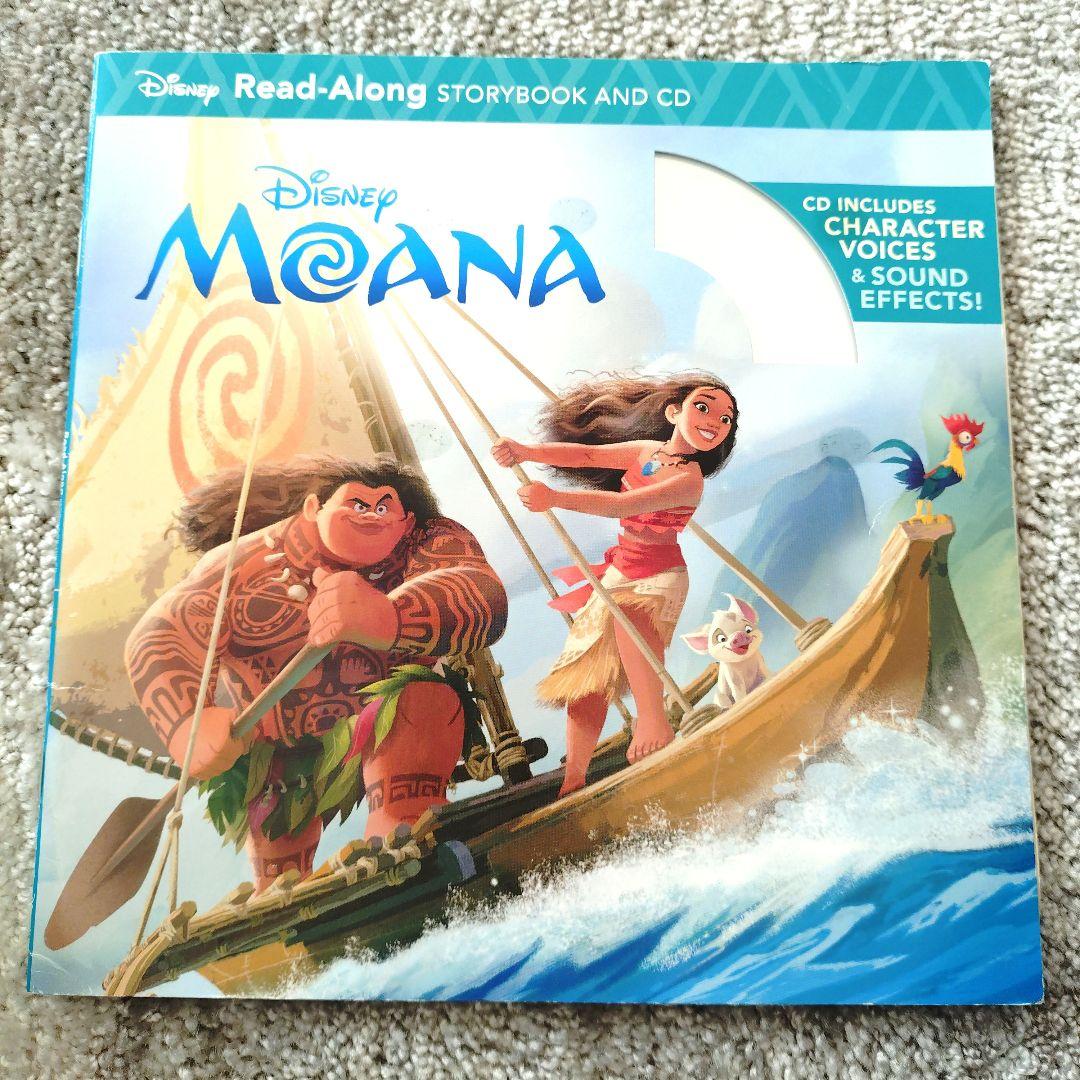 絵本・児童書 Moana Read-Along Storybook and CD
