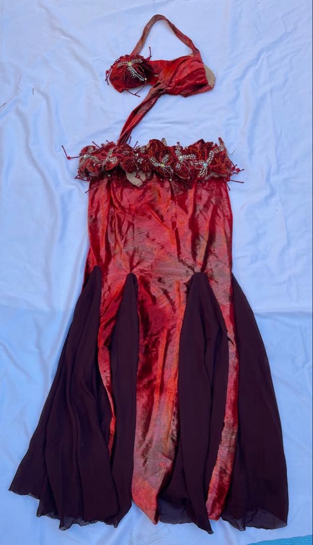 ブラジルベリーダンス セットアップ 赤紫