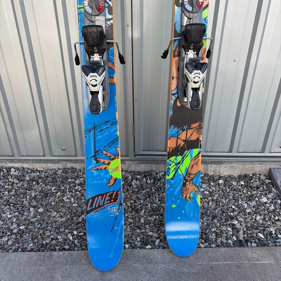LINE BLEND 173cm スキー板 ビンディング付き　収納袋付き