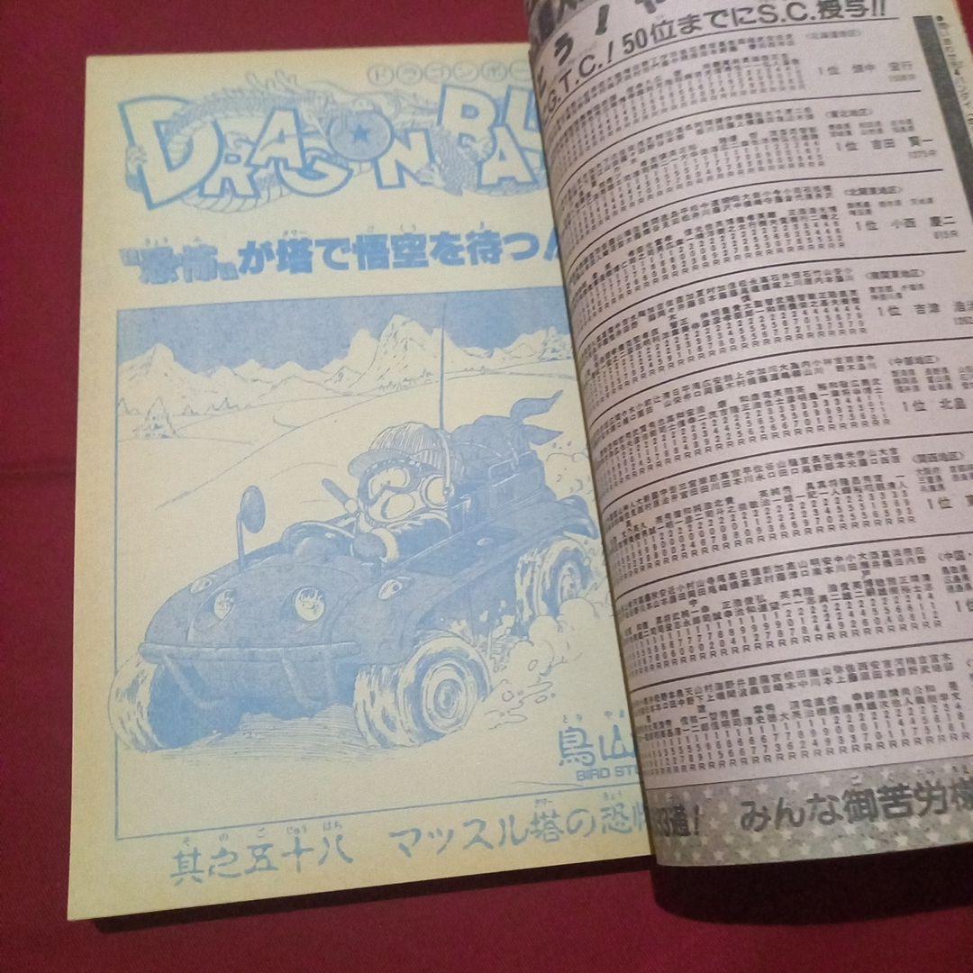 【当時物美品】週刊 少年 ジャンプ 1986年8号 漫画 アニメ