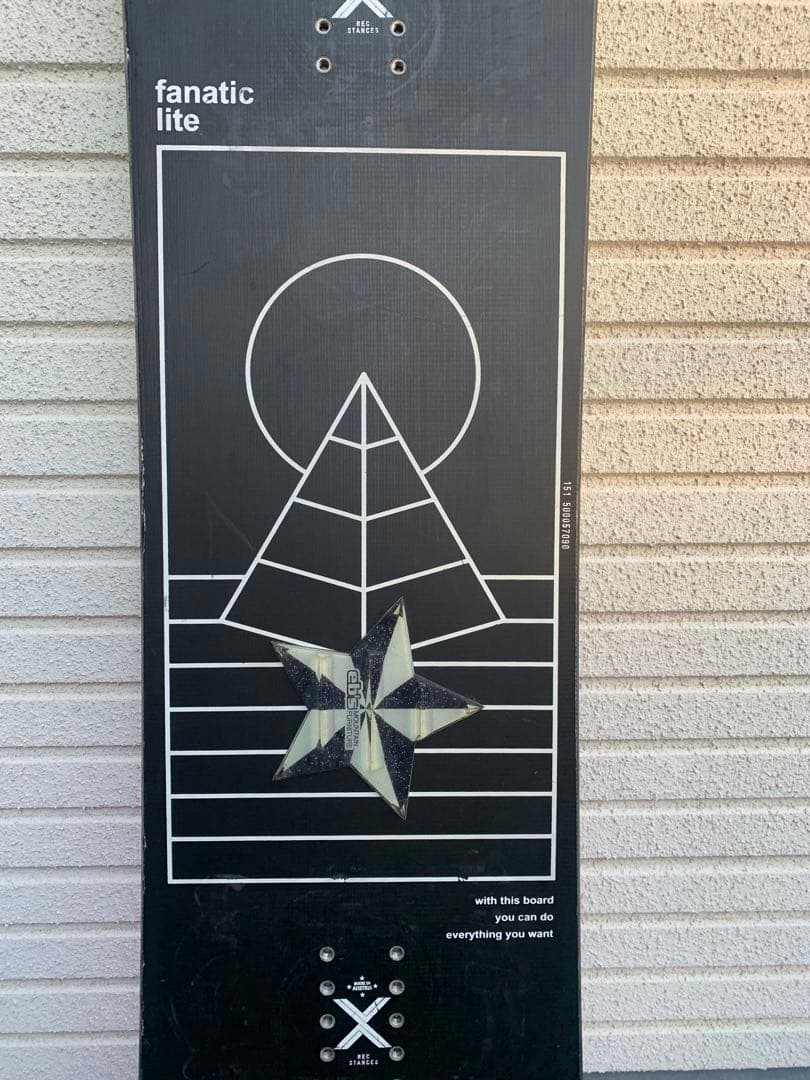 fanatic lite 151 スノーボード
