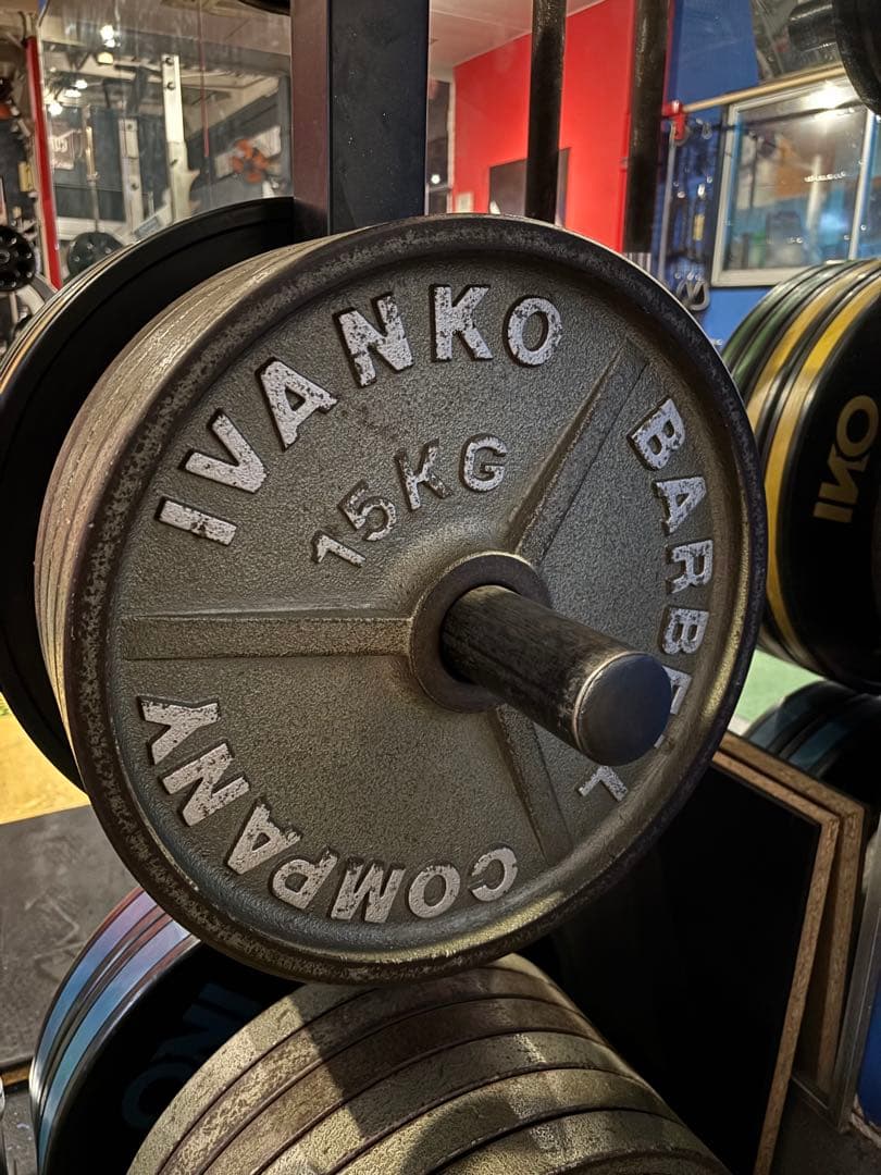 IVANKO バーベルプレート 15KG④