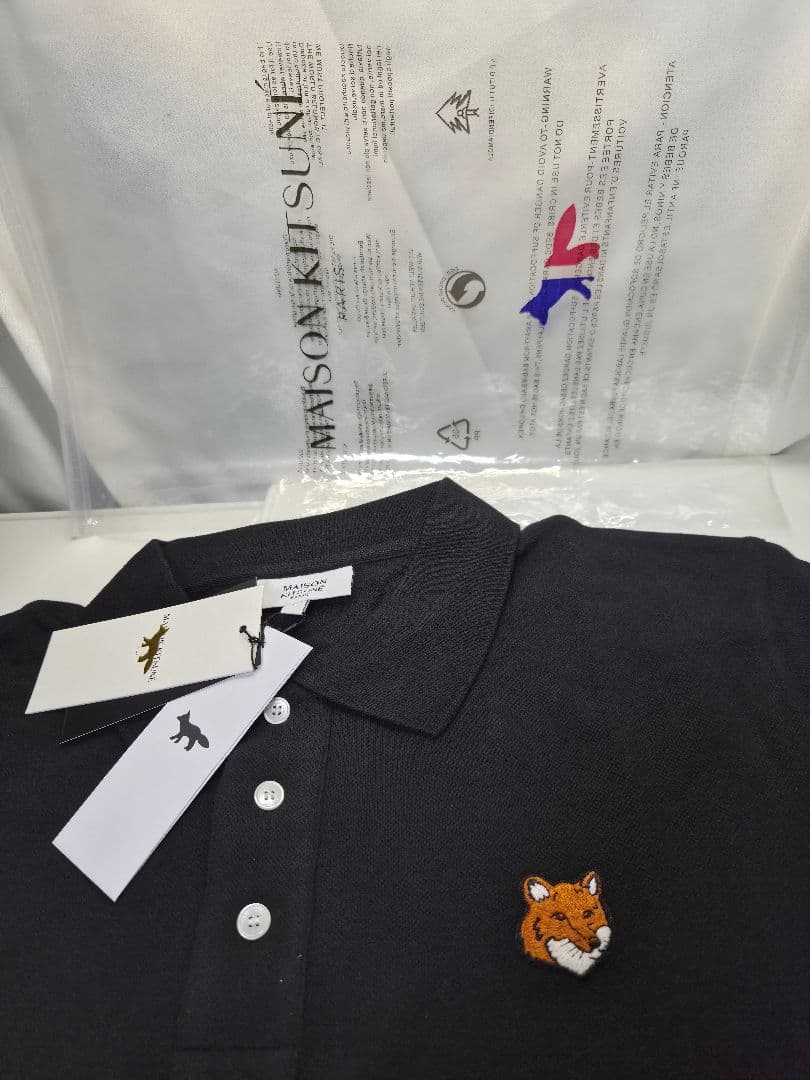 MAISON KITSUNE ポロシャツ PM00209KP0002 Lサイズ