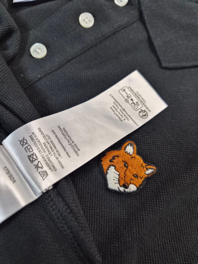 MAISON KITSUNE ポロシャツ PM00209KP0002 Lサイズ
