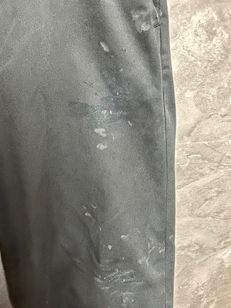 ANCELLM WISM 別注 WIDE CHINO PANTS ブラック