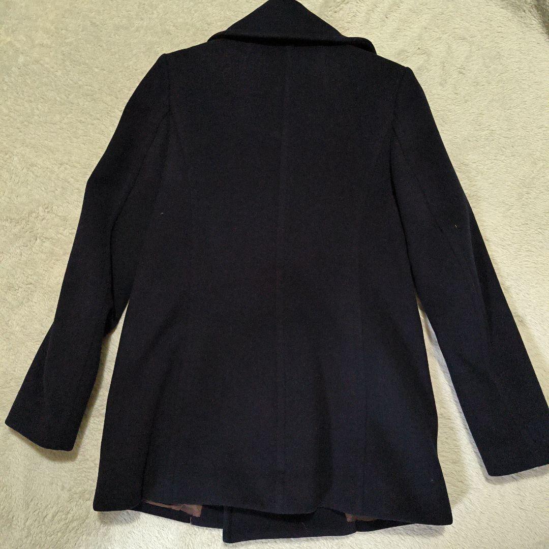 最終値下げ　極美品　マッキントッシュ　ネイビー ダブルブレスト ウールコート
