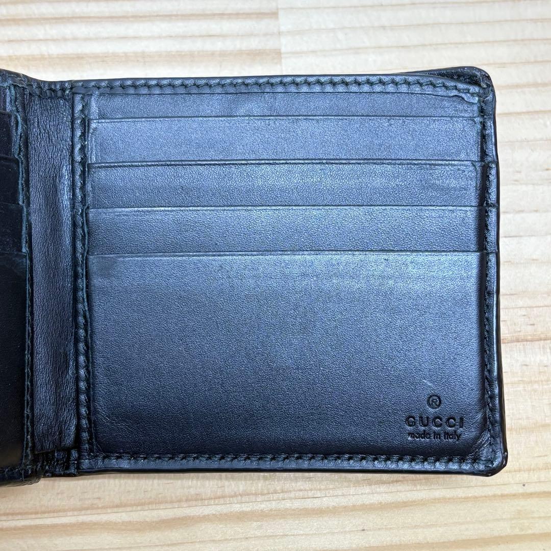 GUCCI グッチ　折り財布　GGスプリーム タイガー