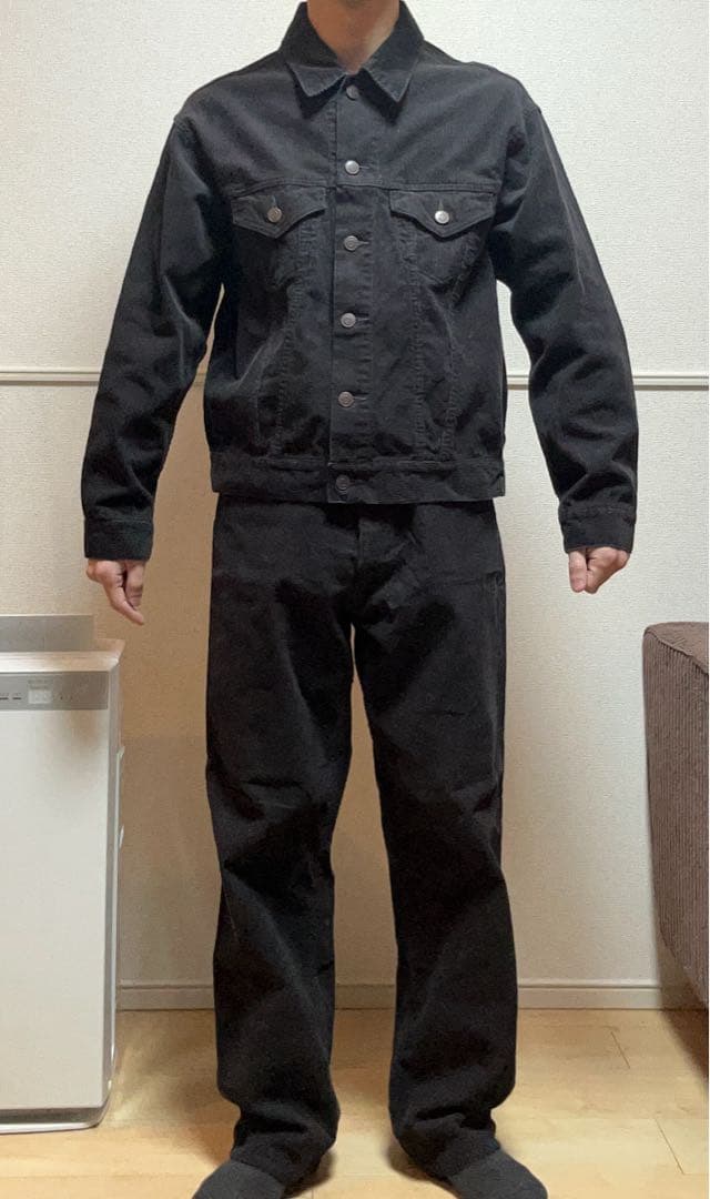 ambiance ダークグレー コーデュロイセットアップbmingbybeams