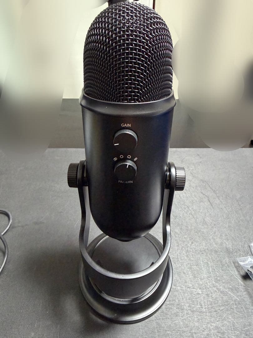 Blue Yeti ゲーミングマイク BM400BK コンデンサーマイク