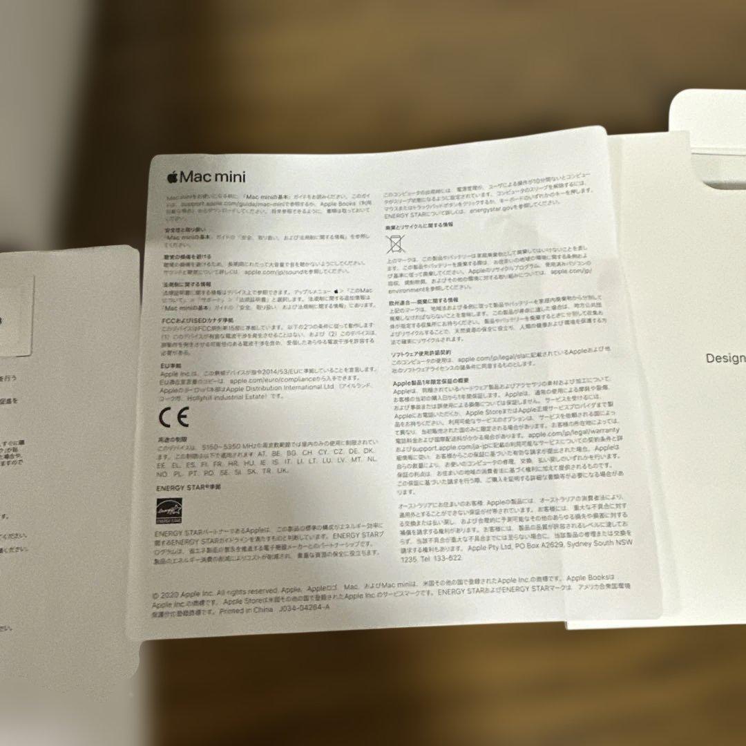 オ*ィ様 Mac mini A2348 M1チップ搭載モデル　1TB SSD 1