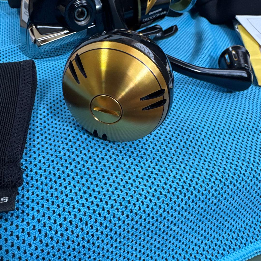 超美品　20ステラ　SW4000XG シマノ　ゴメクサス　ハンドル　セット