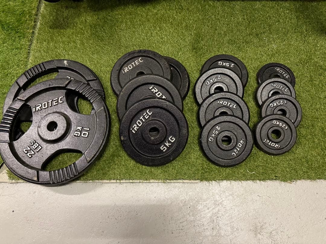 トレーニングセット　ベンチプレスセット　アイロテック　東京引取り