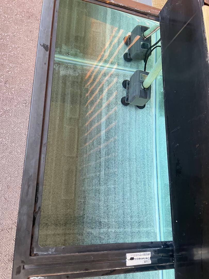 120cm 水槽　大阪府茨木市引取り限定　上部フィルター