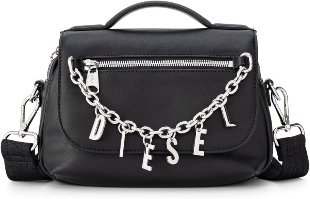 DIESEL チャーム付き 2WAY ミニショルダー/ハンドBAG