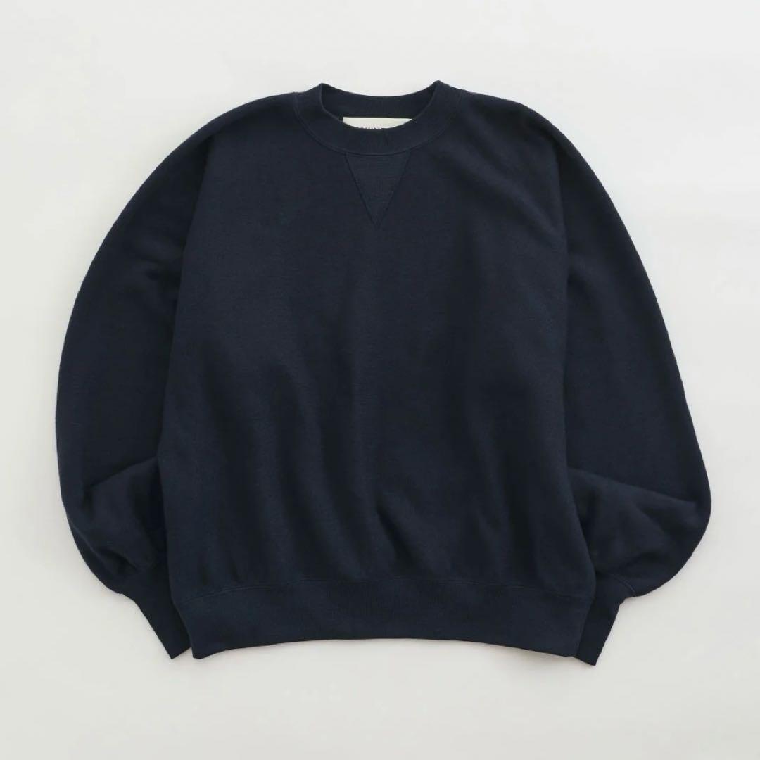 値下げ★24AW シンゾーン　コットンウールスウェットシャツ