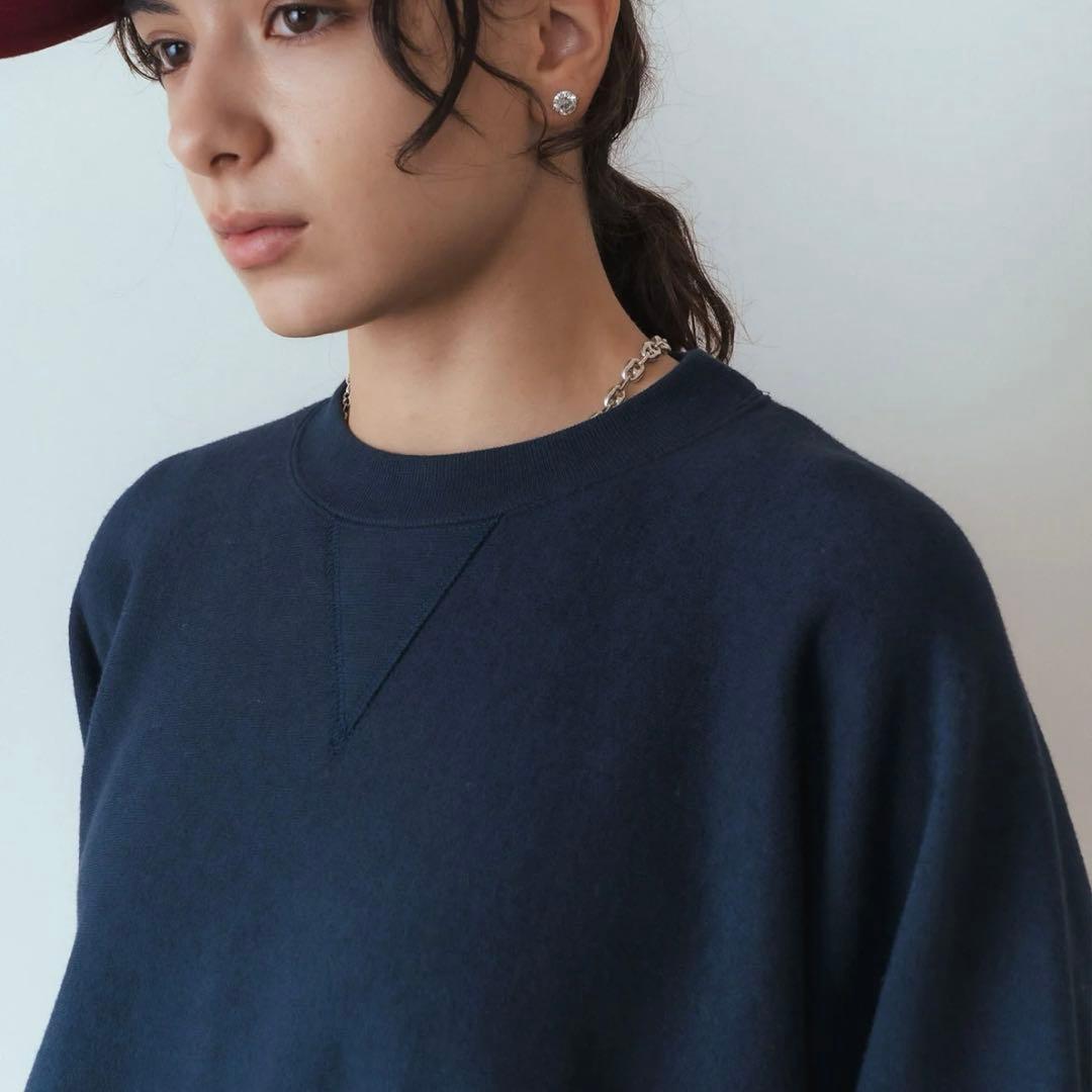 値下げ★24AW シンゾーン　コットンウールスウェットシャツ