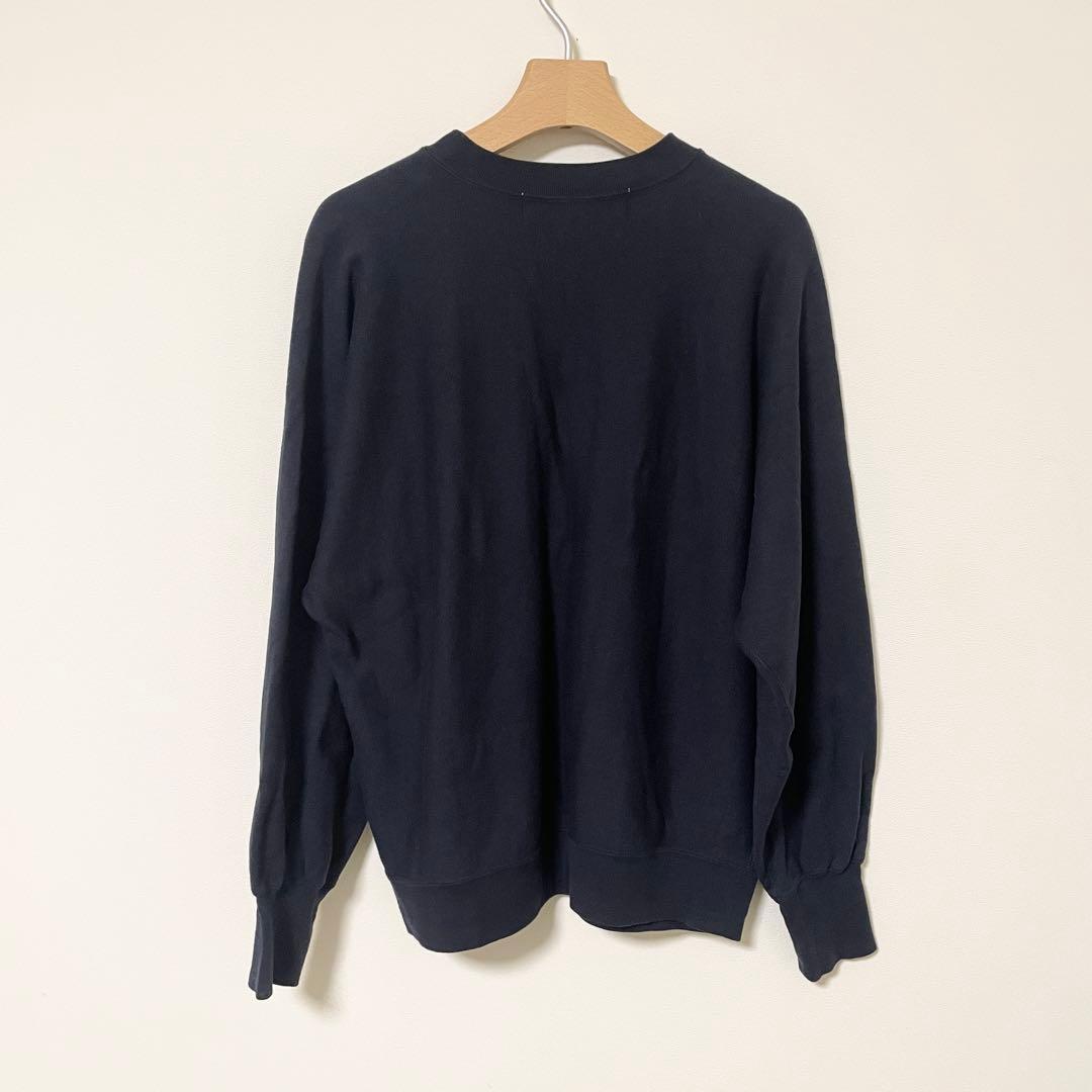 値下げ★24AW シンゾーン　コットンウールスウェットシャツ