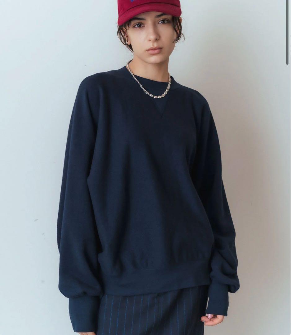 値下げ★24AW シンゾーン　コットンウールスウェットシャツ