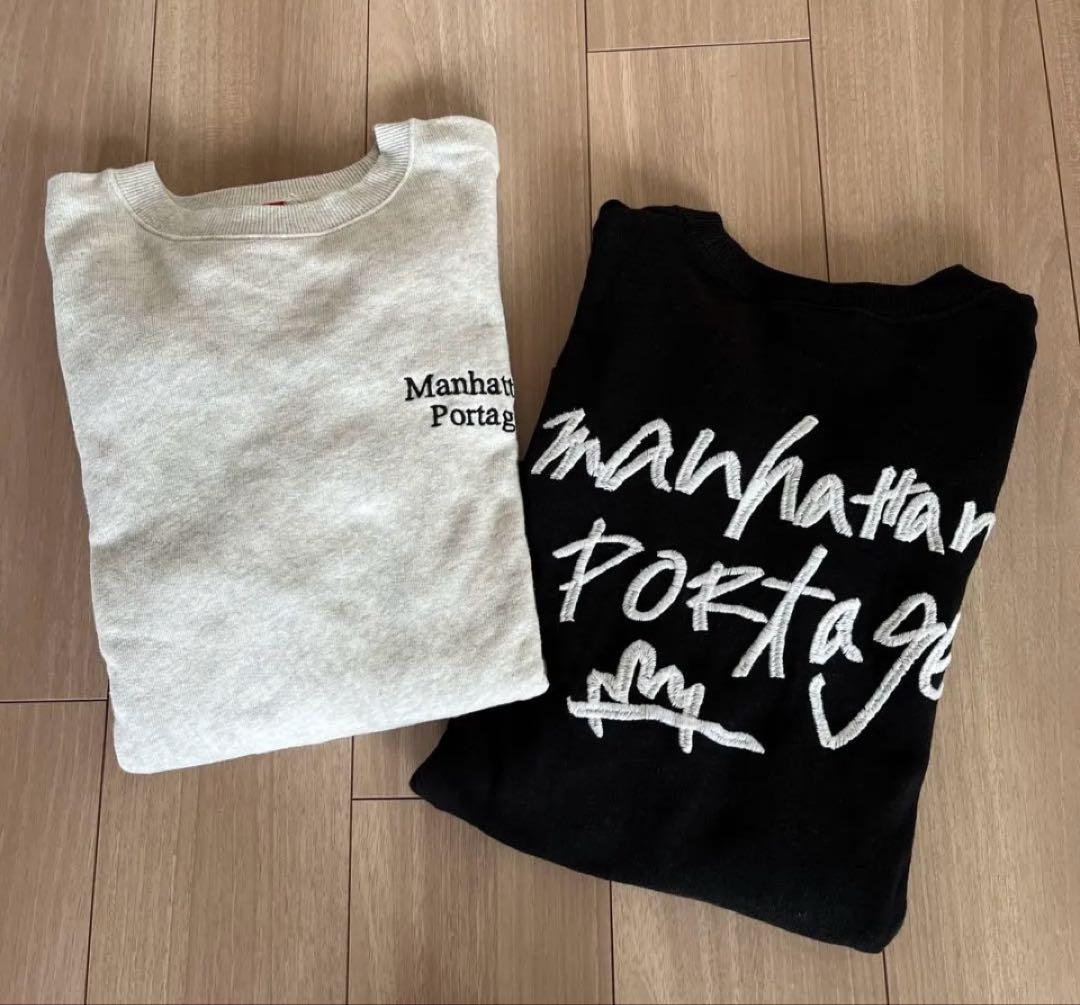 専用！マンハッタンポーテージ別注スウェット長袖トレーナーS ノースフェイス