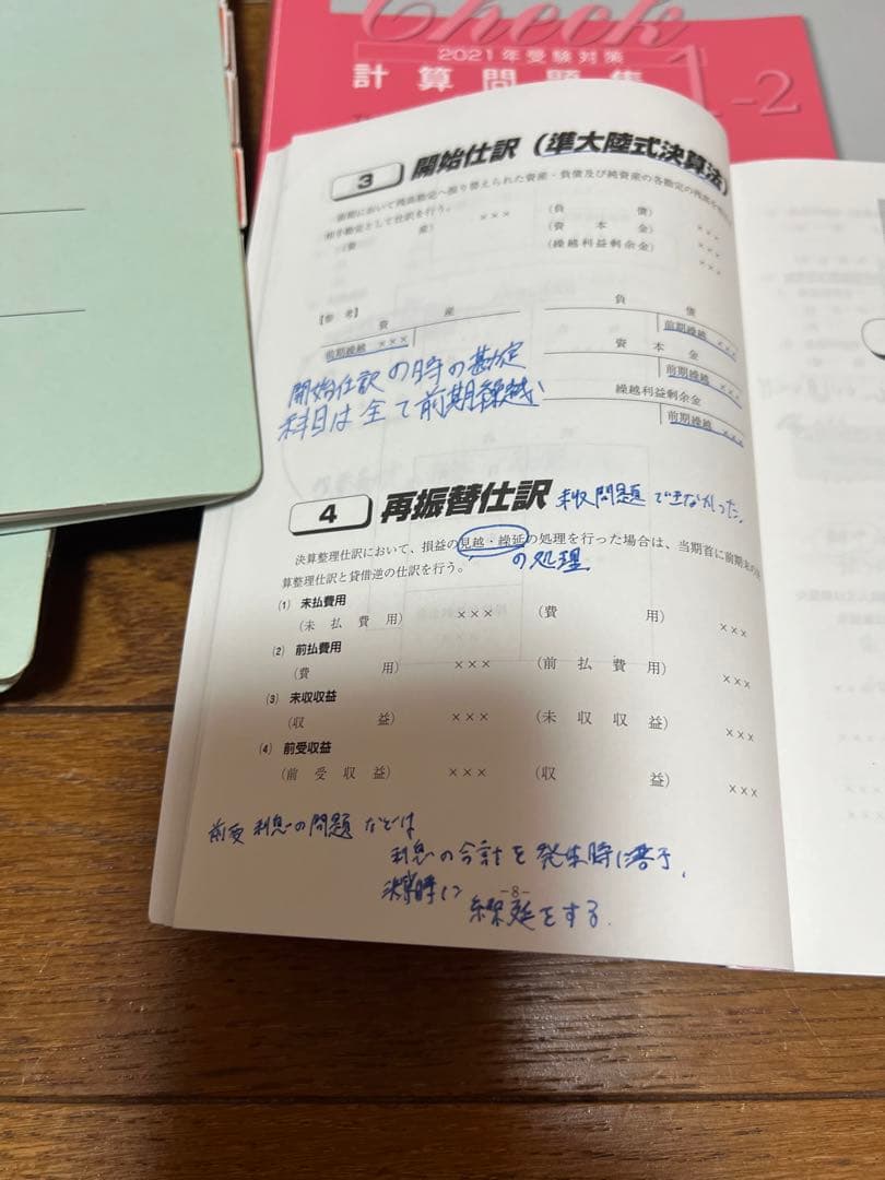 【資格の大原】税理士 簿記論 2021年対策 テキスト&問題集セット