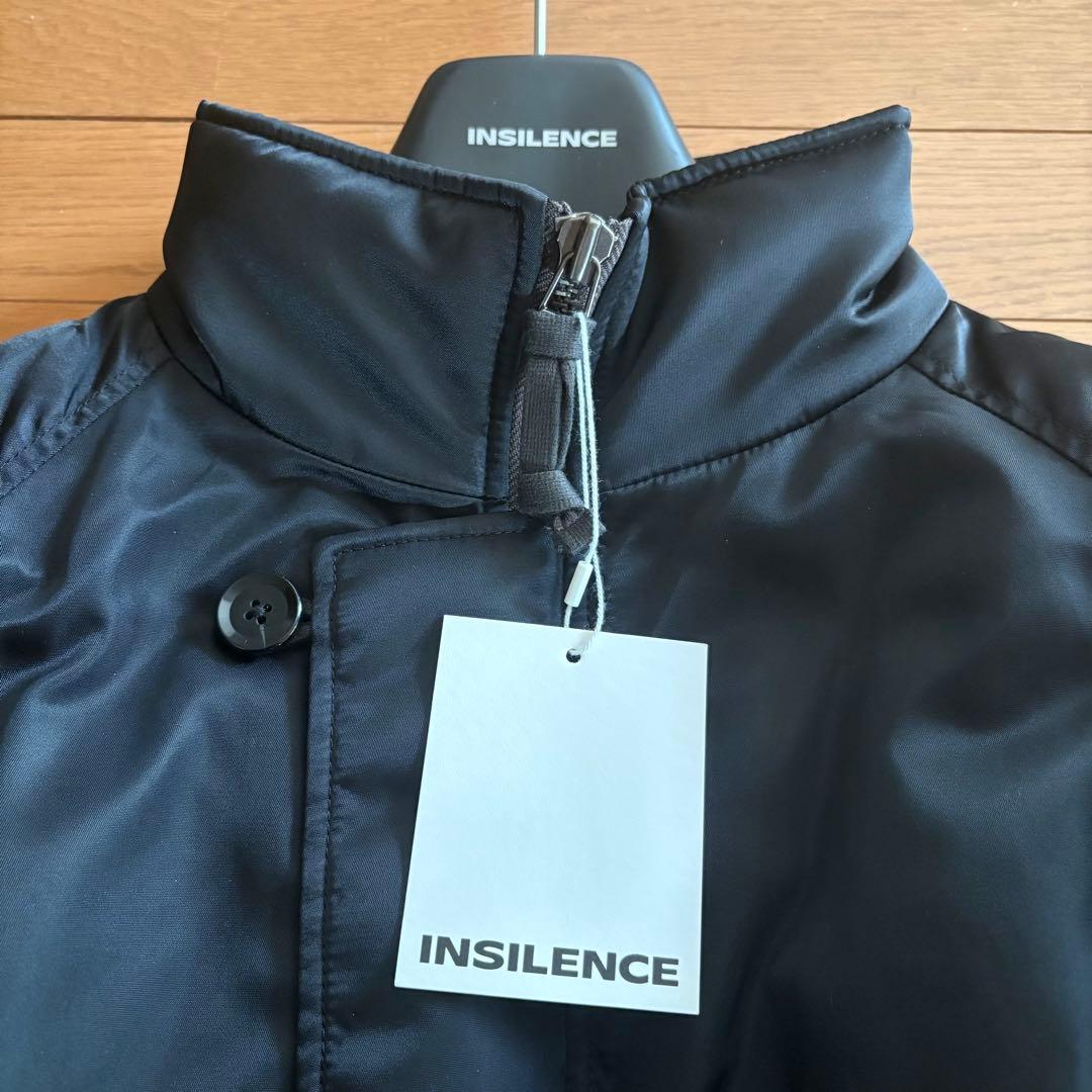 【即完売品・タグ付き】Insilence ファネルネックフライトプッパー L