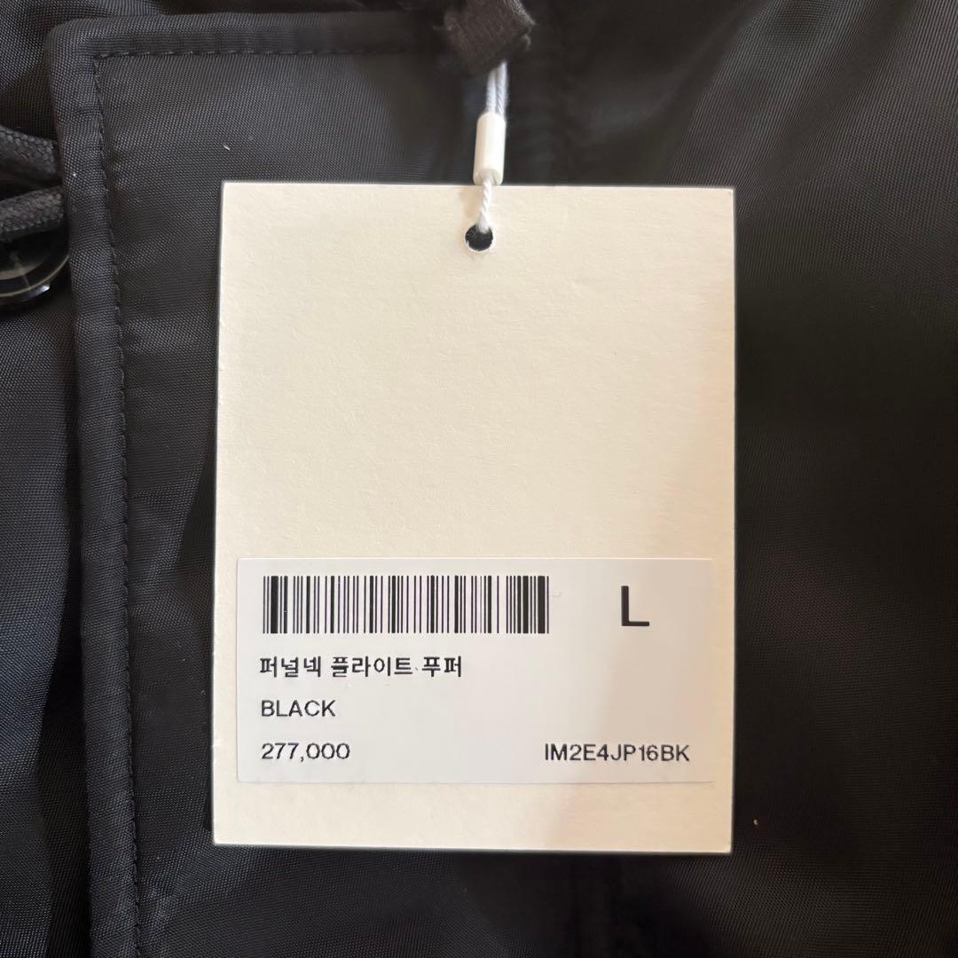 【即完売品・タグ付き】Insilence ファネルネックフライトプッパー L