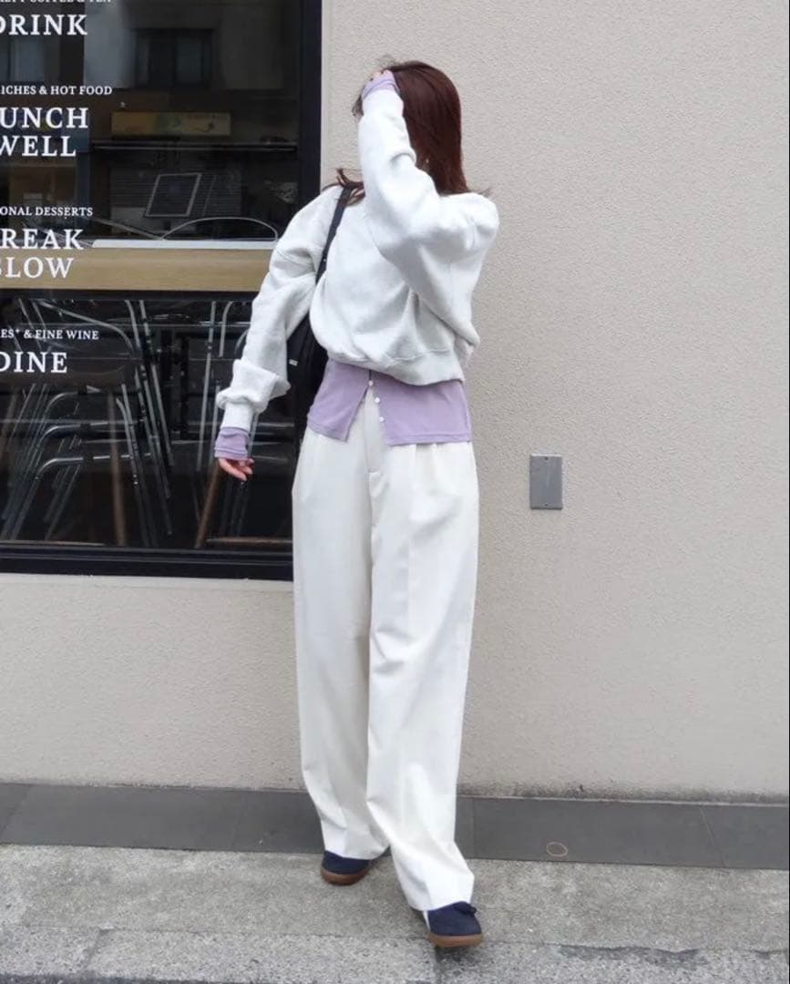 【SeaRoomlynn】Volume Sweat Shortプルオーバー