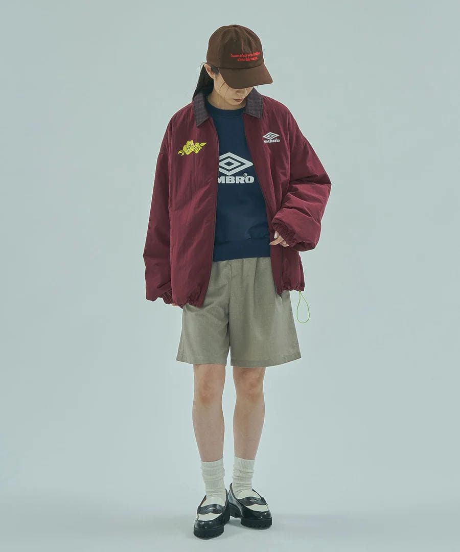 UMBRO × ROSE BUD/NYLON PUFFER JACKET