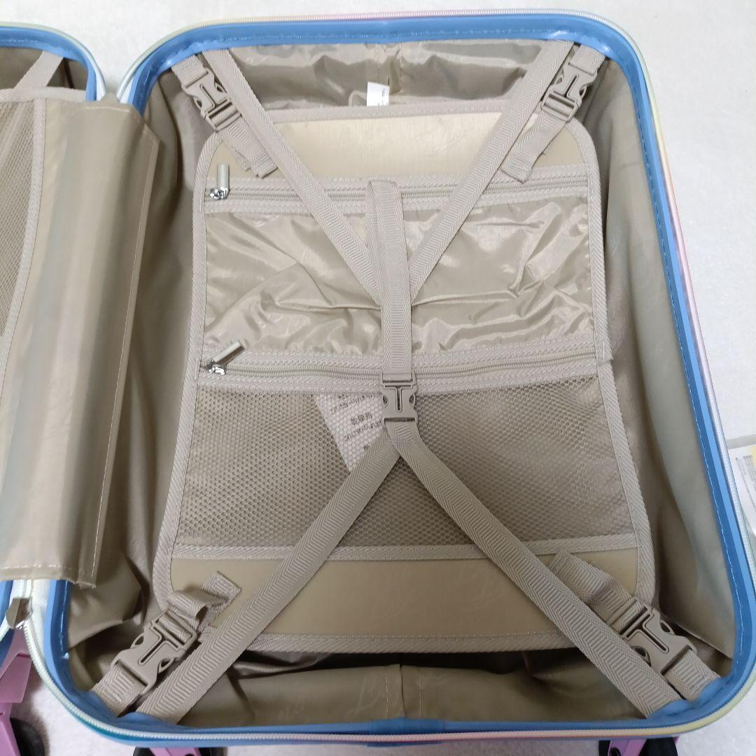 【極美品】LUNALUX　スーツケース S ミニトランク付き