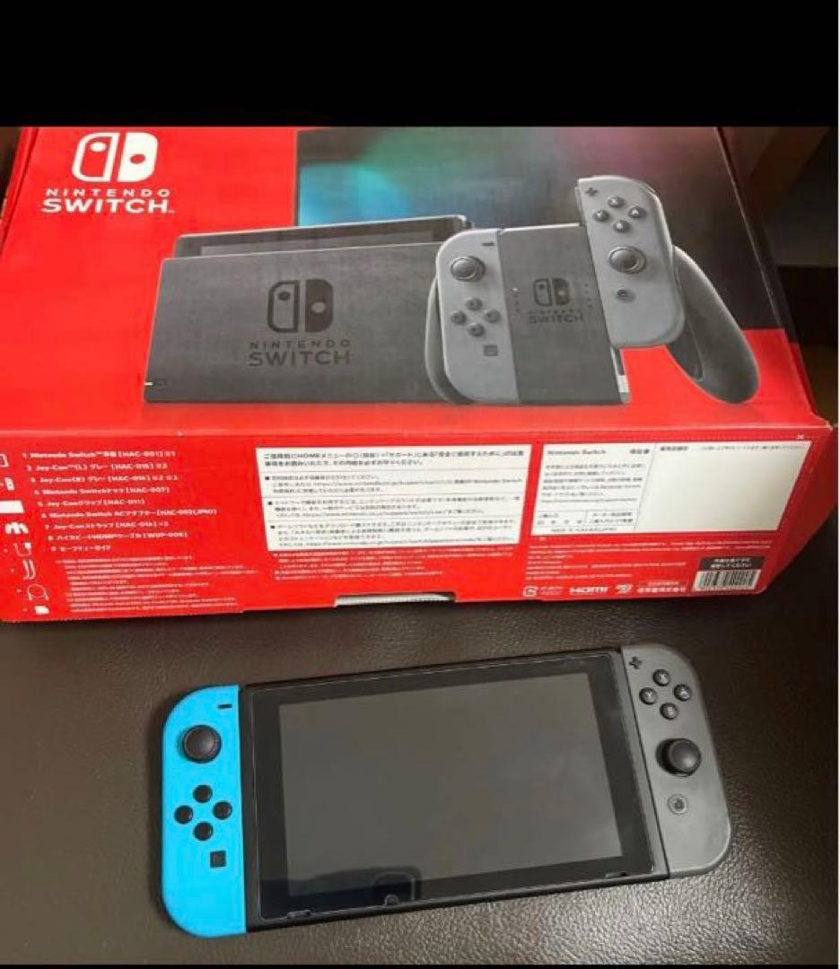 Nintendo Switch 本体 グレー　2021年製