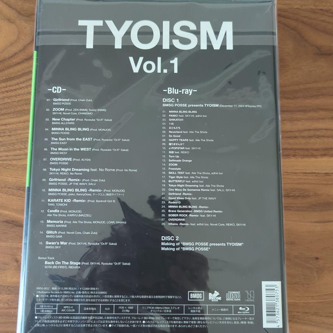 邦楽 BMSGPOSSE TYOISM CD,BD