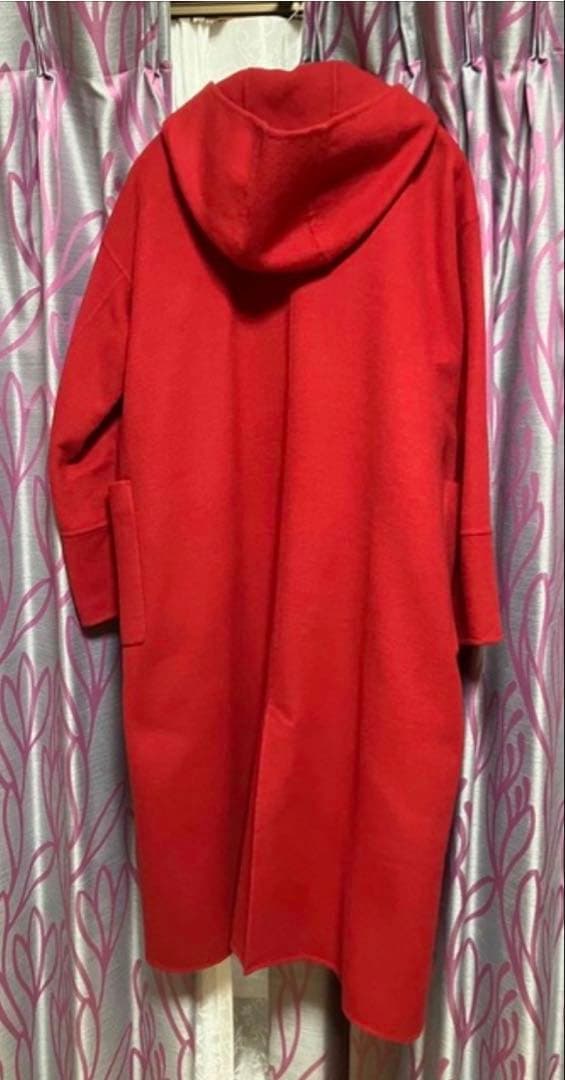 ESTNATION レッド ロングコート