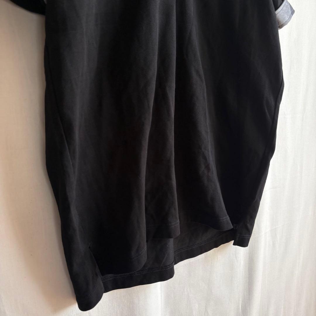 【未使用品】ブラックレーベルクレストブリッジ　ポロシャツ チェック 黒