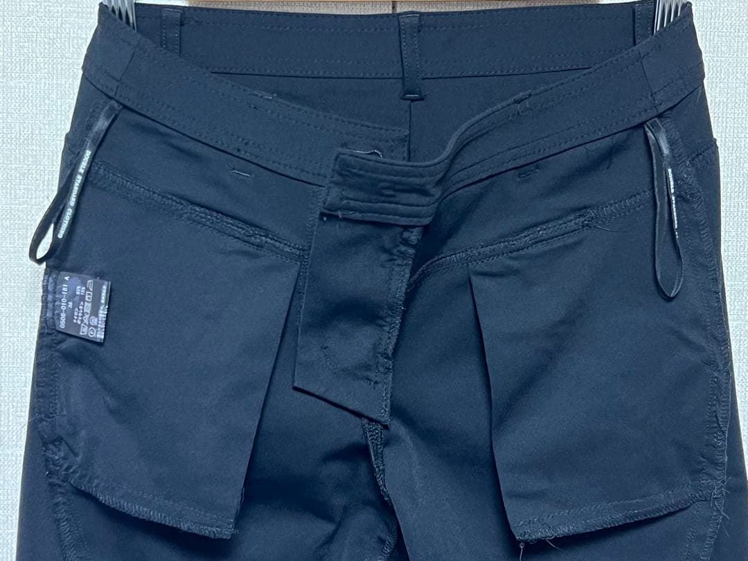 ソブ sov. ダブスタ メリルハイテンションパンツ テーパード ロールアップ