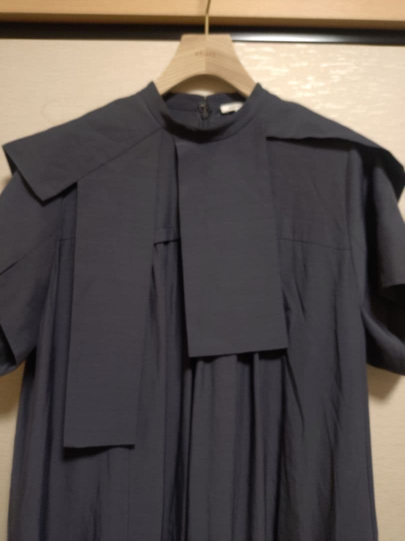 ✿　エンフォルド　2024ss　A-LINE HIDDEN ARM DRESS