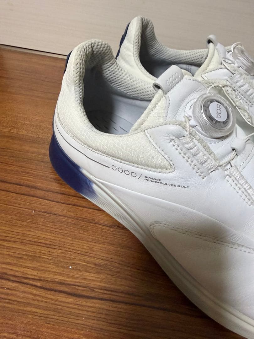 訳あり　26.5 ECCO ゴルフシューズ ホワイト