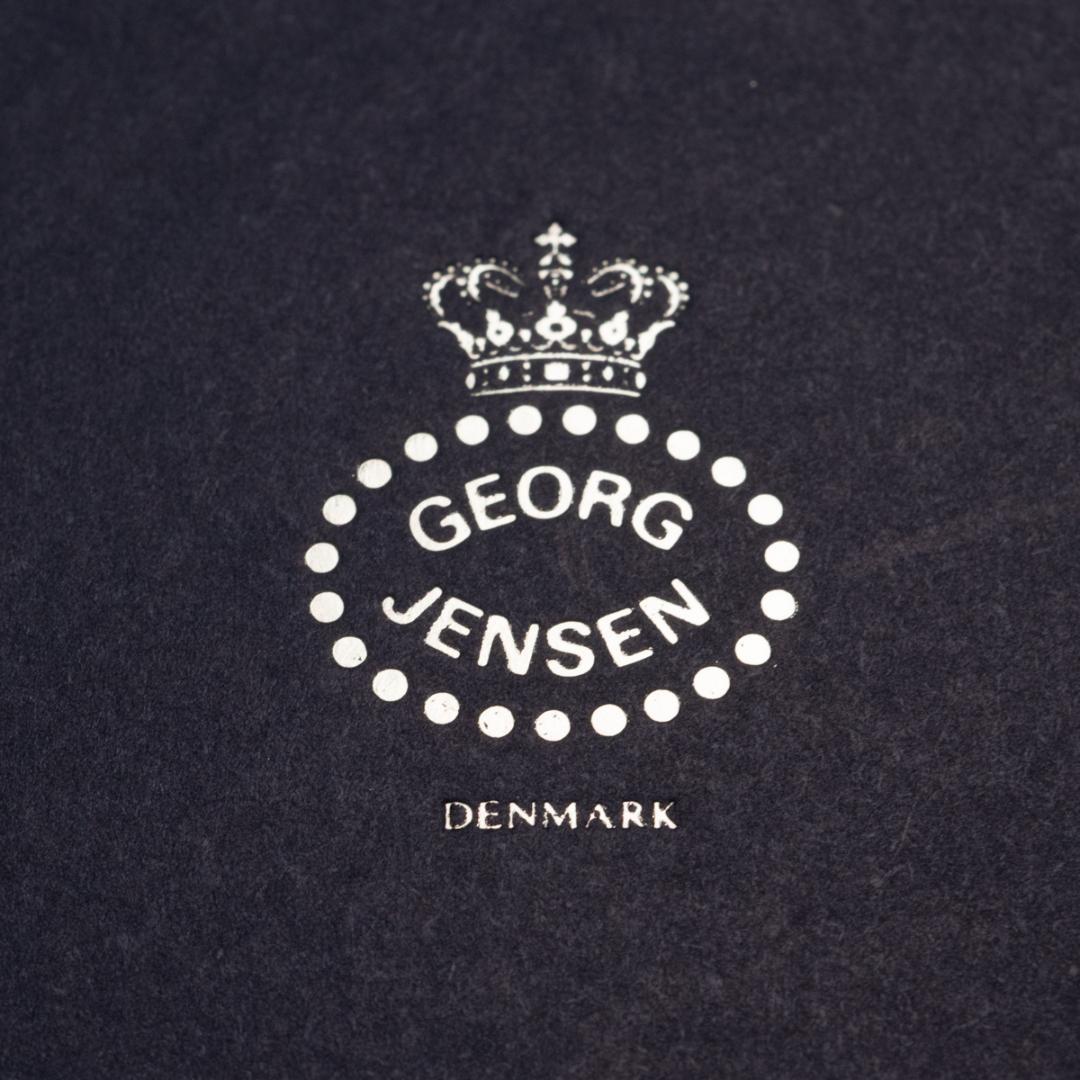 【欧州王室と皇室のお墨付】箱取説有 ジョージジェンセン カフリンクス 作品名82