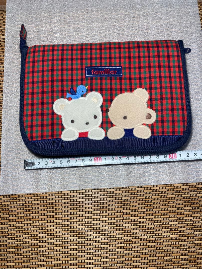 【極美品】familiar 完売品 母子手帳ケース 002