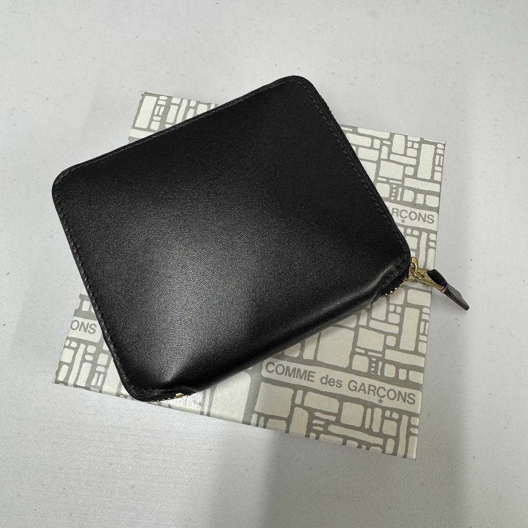 【未使用小傷あり】コムデギャルソン 財布 SA2100 ブラック ラウンドジップ