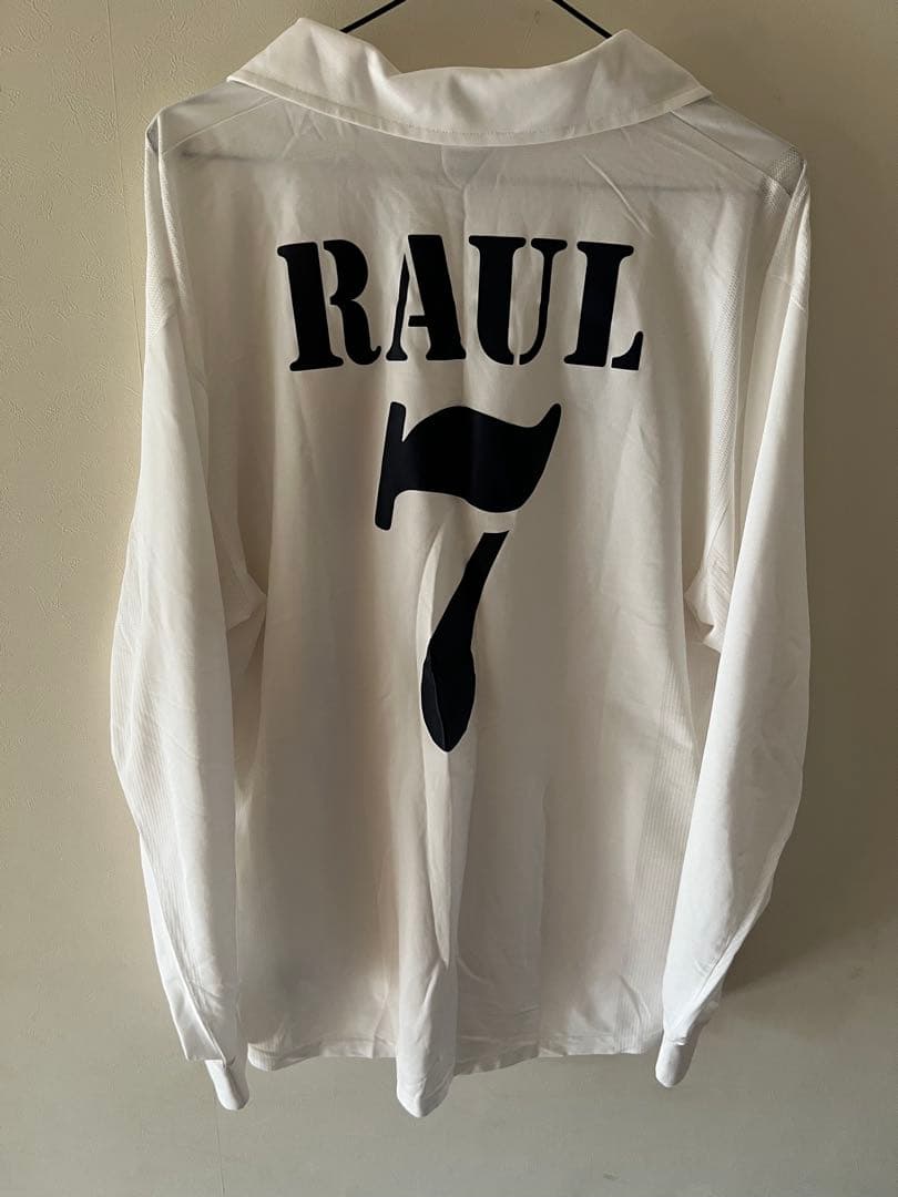 サッカー　adidas レアルマドリード 記念　長袖　ユニフォーム　ラウール