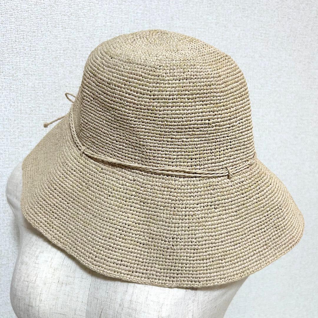 【極美品】ヘレンカミンスキー プロヴァンス10 ラフィアハット ナチュラル